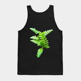 Fern Frond Fresh and Green Tank Top